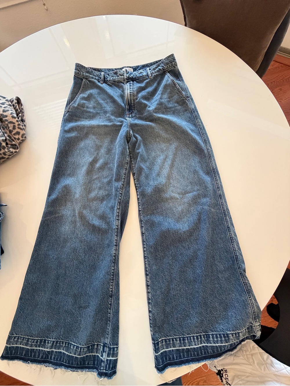 Loft wide leg jeans